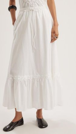 Merlette Maribel Skirt in White at Nordstrom, Size Xx-Small