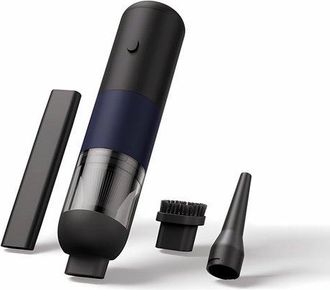 OEM Aspiradora Port&aacute;til Inal&aacute;mbrica Para Coche - Mini Aspiradora Recargable Port&aacute;til Para Coche - Negra - 3 Accesorios - 4000 Pa