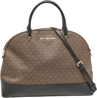 Michael Kors Pre-owned Handbags, female, Multicolor, Size: ONE SIZE Pre-owned Emmy Satchel