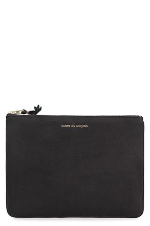 Comme Des Gar&ccedil;ons Leather Flat Pouch