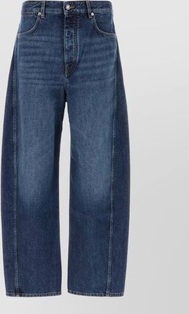 Givenchy denim wide-leg trousers