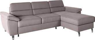 Sit&more Ecksofa »Sorano L-Form« wahlweise mit Bettfunktion und Bettkasten