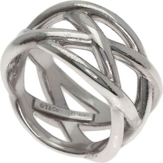 Tiffany & Co. Silver Band Ring (Pre-Owned)
