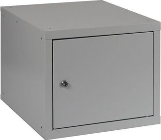 OEM Armoire Vestiaire Gris Clair/gris Clair H350xl400xp450mm 1 D&eacute;partement