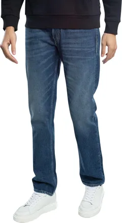 Replay Grover Rechte Jeans, Blauw