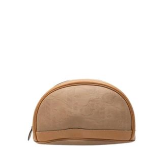 Dior Pre-owned Canvas Pouch - Dames - Pre-owned - Beige - Maat: ONE Size