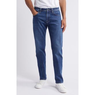 Nordstrom Straight Leg Jeans in Med Wash Indigo at Nordstrom Rack, Size 33 X 32