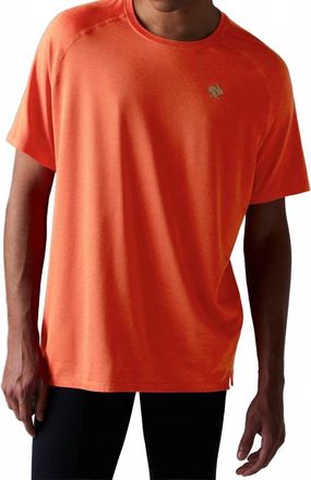 Rabbit Ez Short Sleeve Tee In Spicy Orange