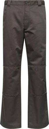 Maison Margiela Broek met vlakken - Grijs