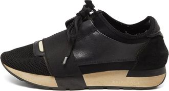 Balenciaga suede sneakers - Black