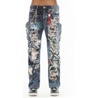 Cult of Individuality Grunge 607 Baggy Jeans in Digital at Nordstrom, Size 31