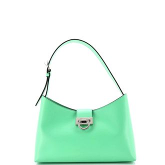 Ferragamo Trifolio Shoulder Bag Leather East West