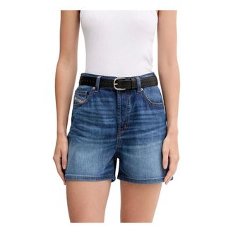 Diesel Dames, Korte broeken, Blauw, Maat: W28 Denim
