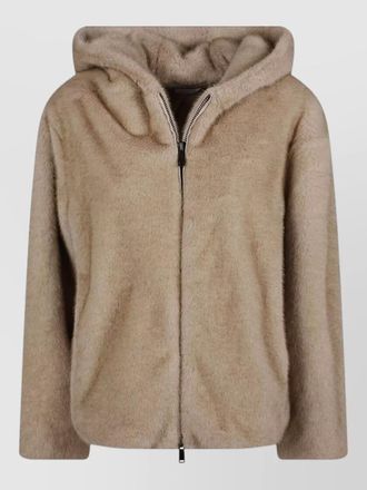 Parosh faux fur coat