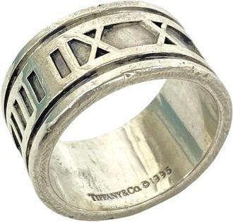 Tiffany & Co. Silver Silver 925 Band Ring (Pre-Owned)