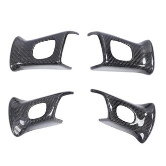 OEM Ideal Para Embellecedores De Volantes De Dise&ntilde;o Deportivo, Este Estilo De Fibra De Carbono Resistente A Los Ara&ntilde;azos Mejora El Interior, Ofreciendo Du