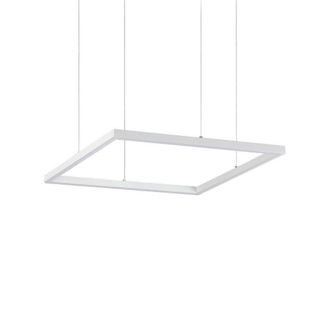 Netlighting Oracle Decorative Square Integrated Pendant Light White 3000K 33W