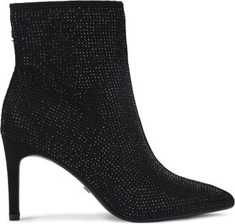 Kurt Geiger Womens Angel Ankle Boots - Black Fabric - Size UK 3