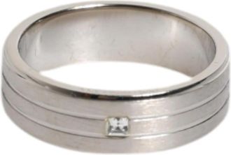 Dolce & Gabbana Crystal Logo Messing Ring - Heren - Ringen - Grijs - ONE Size - Accessoires