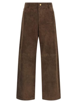 Max Mara S Max Mara Lamb Leather Casual Womens Pants