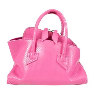 The Attico La Passeggiata Mini Top Handle Bag - - Bags - Donna - Rosa - ONE SIZE