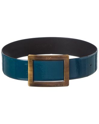 Roger Vivier Patent Belt