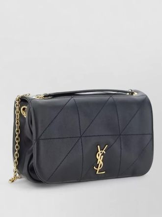 Saint Laurent jamie lambskin leather clutch bag