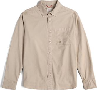 Topo Designs Mens Desert Shirt in Cobblestone at Nordstrom, Size Xx-Large