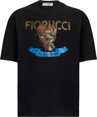 Fiorucci T-Shirts, female, Black, Size: XS T-Shirt