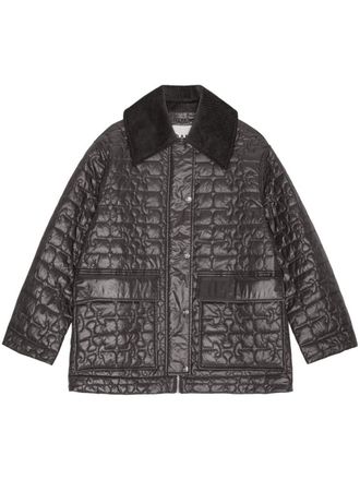 Ganni Quilted Nylon Jacket