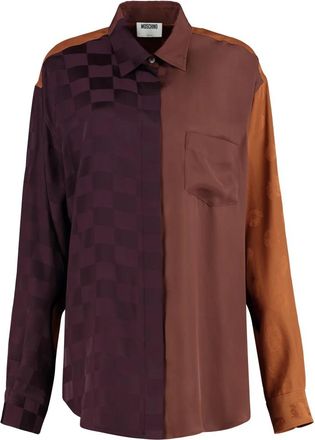 Moschino Blouses & Shirts - Dames - Overhemden - Veelkleurig - M - Overhemden