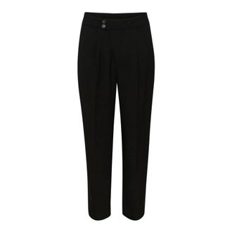 Kaffe Pantaloni - - Trousers - Donna - Nero - 2XL
