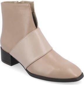 Journee Collection Kyler Bootie in Taupe at Nordstrom Rack, Size 7.5