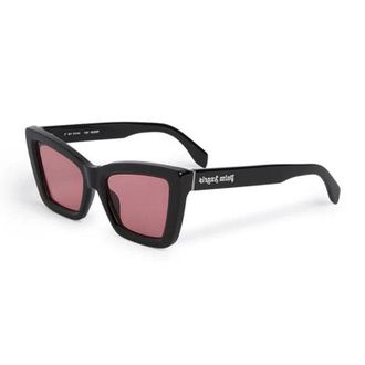 Palm Angels PERI091ROSEVILLE1021 Cat-Eye Full Rim Sunglasses - Black
