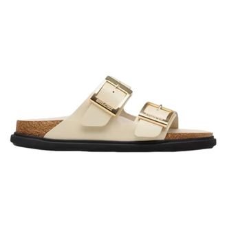Birkenstock Dames, Schoenen, Beige, Maat: 40 EU Leer