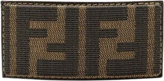 Fendi Pre-owned Accessories, female, Brown, Size: ONE SIZE Pre-owned Canvas Hair Accessory