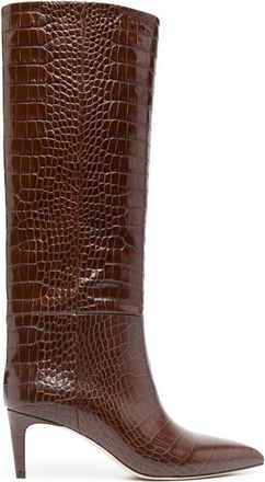 PARIS TEXAS Schoenen, Dames, Bruin, 37 1/2 EU, Stiletto Boot 60