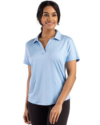 Cutter & Buck Coastline Epic Comfort Recycled Womens Dolman Polo