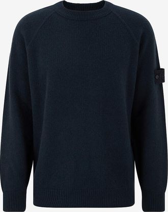 Stone Island Rundhalspullover aus Kaschmir 5100078 Stone Island Ghost