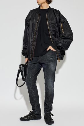 Dsquared2 T-shirt With Pocket, Mens, Black