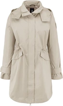 Bomboogie Gabardina impermeable con capucha - Coats - Mujer - Beige - M