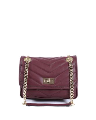 19V69 19V69 Womens Handbag 10507 Sauvage Bordeaux - Bordo Leather - One Size