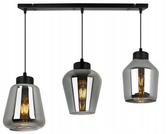 OEM L&aacute;mpara Colgante Moderna Y Elegante Con Pantalla De Cristal
