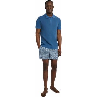 Onia Charles 4 Swim Trunk in Blue Multi at Nordstrom, Size X-Large