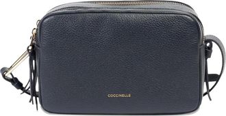 Coccinelle Borsa a tracolla Malory con zip - Blu