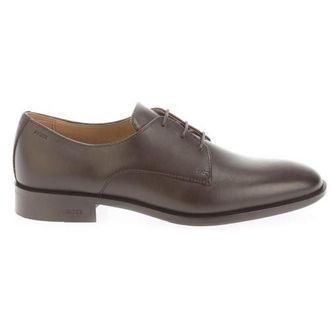 HUGO BOSS Heren Colby Leren Derby Schoenen (Bruin)