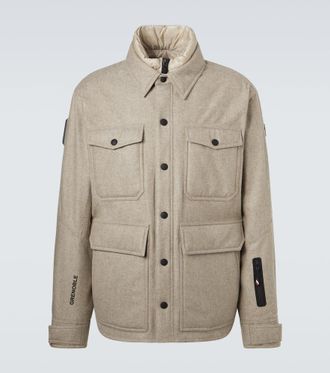 Moncler Antuco virgin wool down ski jacket