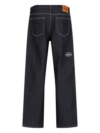 Awake NY Mens Jeans Black Cotton