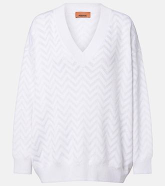 Missoni Zigzag cotton-blend sweater