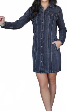 Dear John Denim Gabrielle Denim Dress In Black
